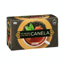 Чай черный листовой с корицей в пакетиках (20шт) Асендадо