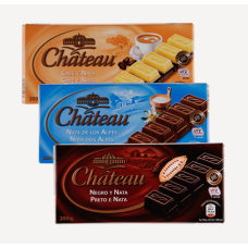 Шоколад молочный, черный, кофе со сливками Chateau (Шато) 3шт по 0,200кг