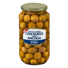 Оливки с косточкой и заправкой из анчоусов (Асендадо) 0,935 кг