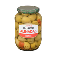 Оливки Гордал без косточки в маринаде alinada (Асендадо) 0,835 кг