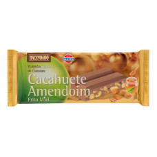 Туррон твердый с арахисом и медом в шоколаде (Асендадо) 0,250кг