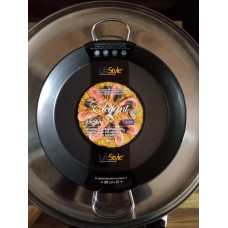 Сковорода-паэльера из шлифованного железа с антипригарным покрытием Ø 36 см