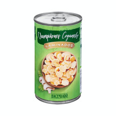 Грибы шампиньоны маринованные нарезанные (Асендадо) 0,355кг