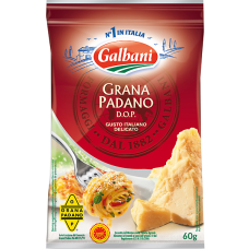 Сыр Грана Падано тертый 60грамм