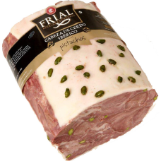 Чичарон (жареная иберийская свинина с фисташками)