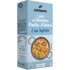 Бульон с софрито для приготовления морской паэльи и фидея (Консум) 1л