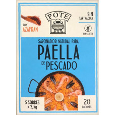 Приправа (специи) с шафраном для паэльи с морепродуктами (Потэ) 12.5 гр