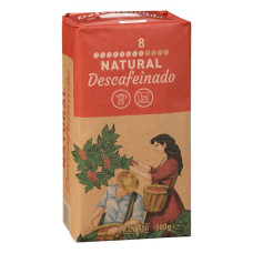 Кофе молотый без кофеина 100% обжаренные зерна (Асендадо) 0,500 кг