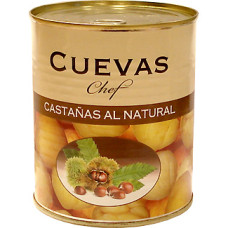 Каштаны испанские маррони в собственном соку 0,810кг