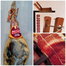 Хамон Серрано Курадо Дон Пако 6+ кг +ПОДСТАВКА +НОЖ