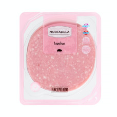 Мортаделла (вареная колбаса) классическая нарезка 0,250кг