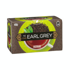 Чай серый Earl Grey листовой в пакетиках (20шт) Асендадо