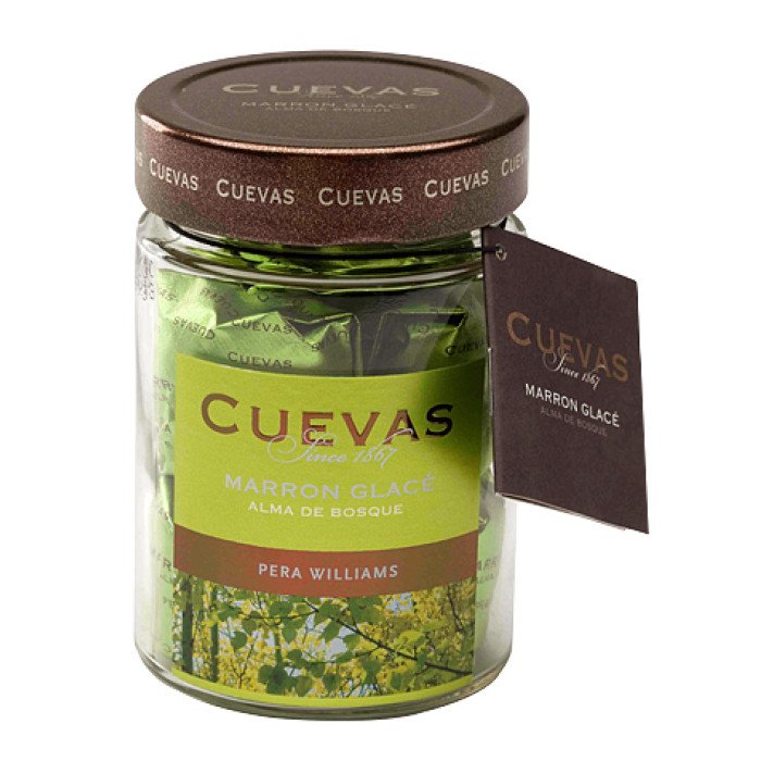 Испанские каштаны марони в грушевом ликере глазированные 160 г