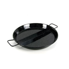 Сковорода паэльера эмалированная многофункциональная для паэльи El Cid с 2 отделениями Ø 42см
