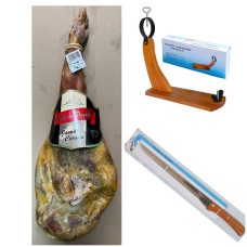 Хамон Серрано Курадо Ресерва 15 месяцев Кастийо 6,0 - 6,5кг +ПОДСТАВКА +НОЖ