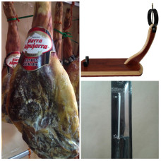 Хамон Серрано Курадо (Альпухара) + ПОДСТАВКА + НОЖ