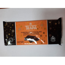Туррон твердый хрустящий в черном шоколаде (Трапа) 0,140 кг