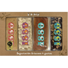 Туррон подарочной гурме ассорти 4 вида ТМ 1880 0,300 кг